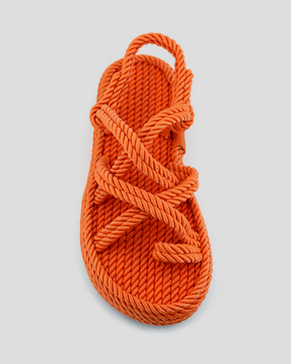 mumka-Calzado-mujer-Sandalias Nómadas Dedo Naranja